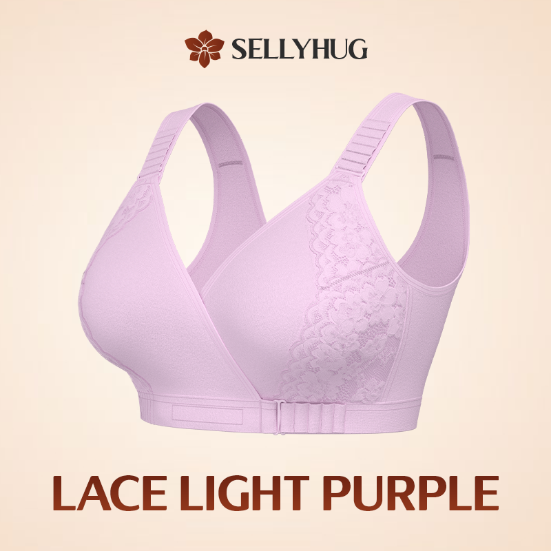 PACK OF 3  Ultimate Comfort Front -Wrap Bra