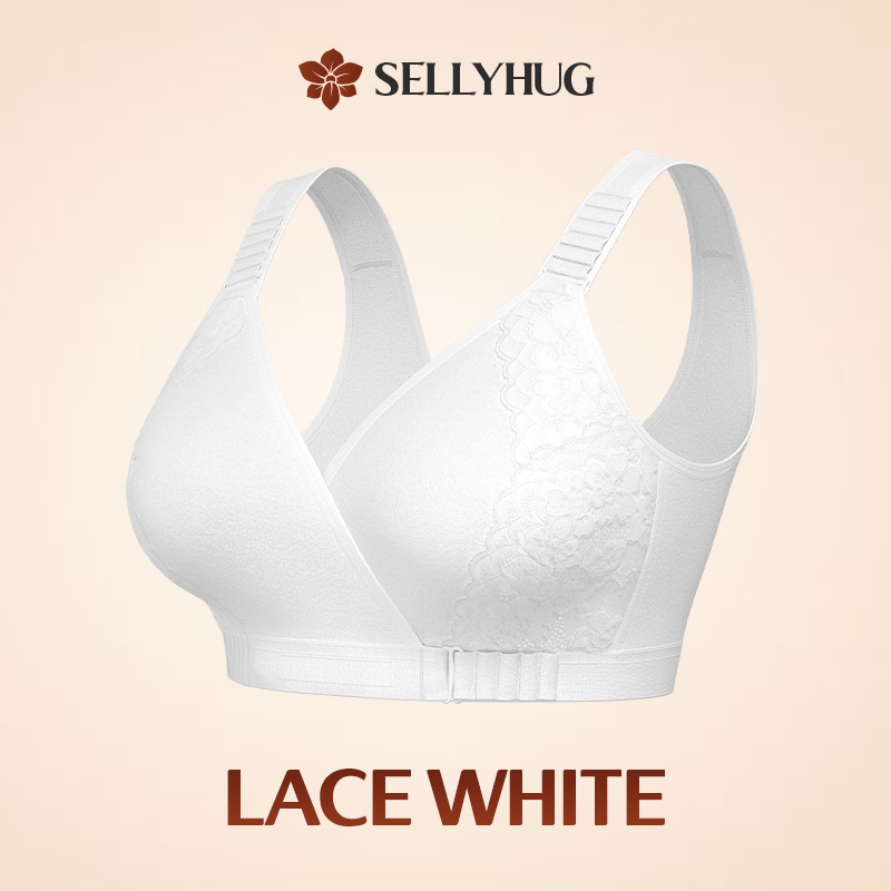 PACK OF 3  Ultimate Comfort Front -Wrap Bra