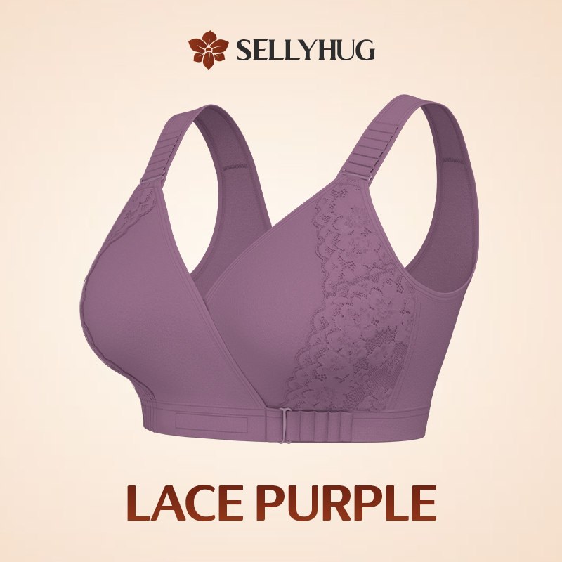 PACK OF 3  Ultimate Comfort Front -Wrap Bra