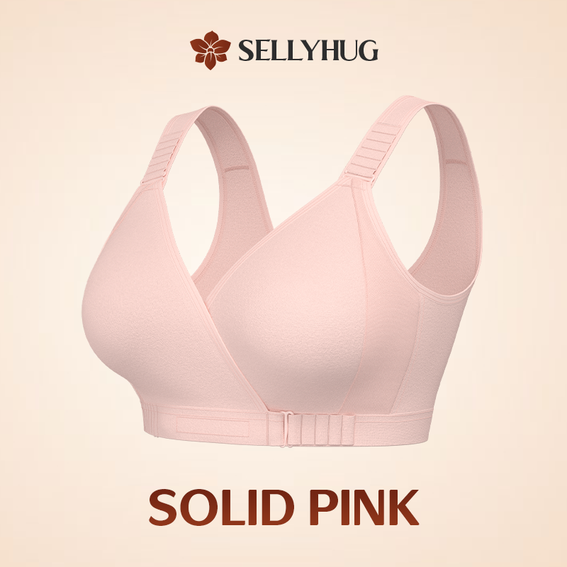 PACK OF 3  Ultimate Comfort Front -Wrap Bra