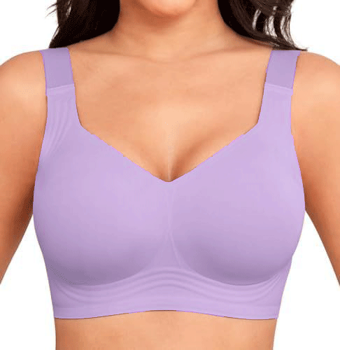 Pack of 3 Seamless Full Coverage Push Up No Underwire Bras