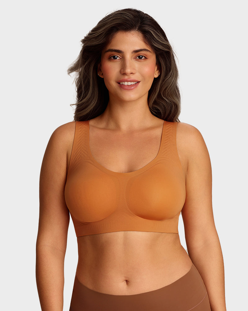 Pack of 3 Lifting Wire-Free Antibacterial Jelly Bra