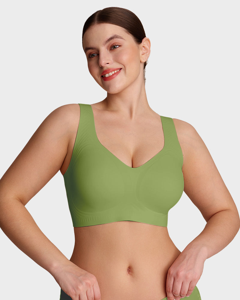 Pack of 3 Lifting Wire-Free Antibacterial Jelly Bra