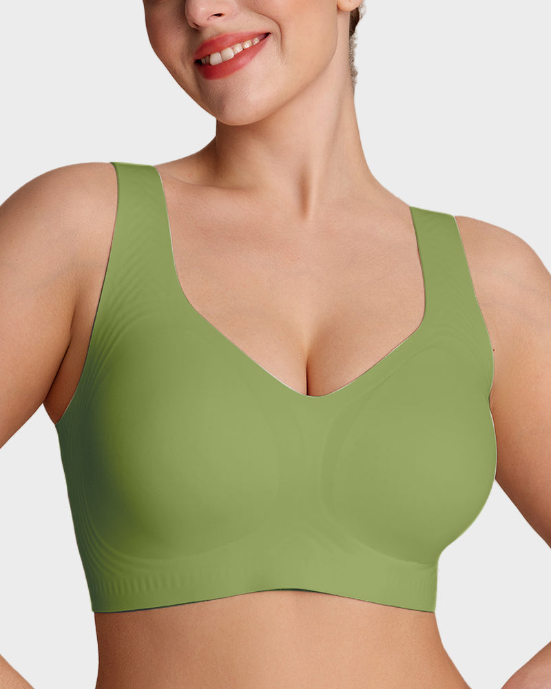 Pack of 3 Lifting Wire-Free Antibacterial Jelly Bra