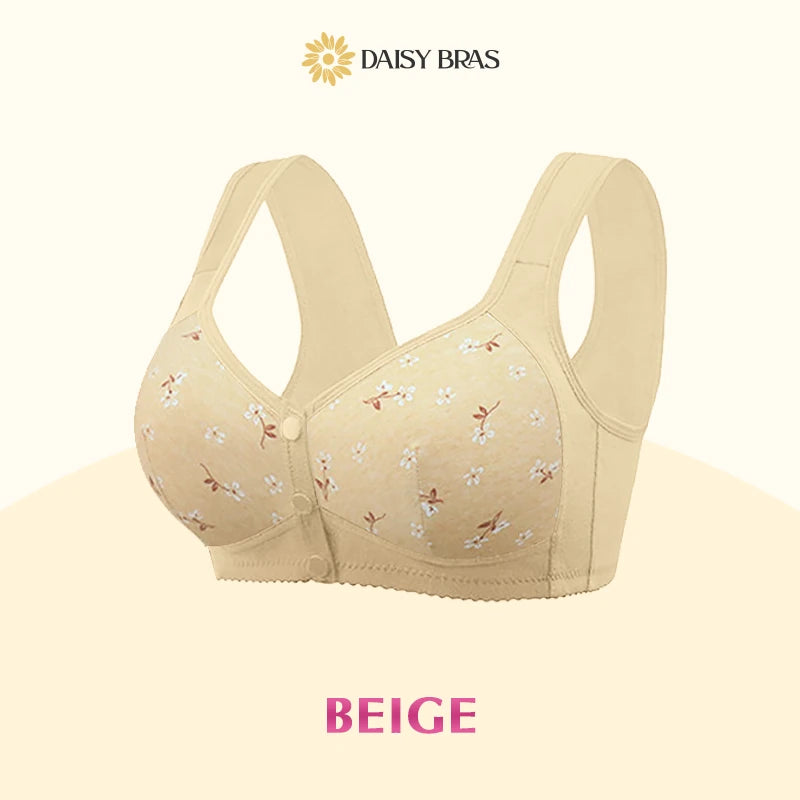 Daisy Comfort Bra – Pack of 3 (Front Button Edition)