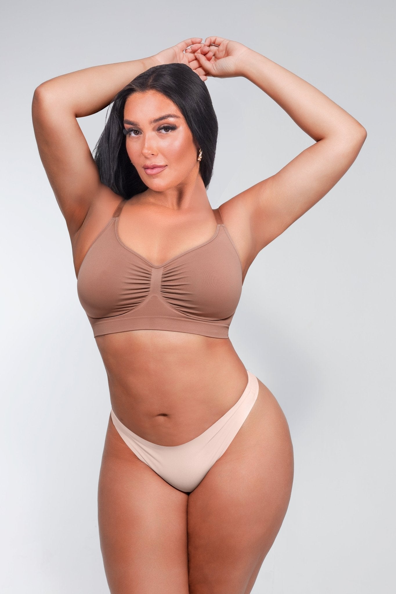 PACK OF 3: Ashley - Seamless Shaping Bra with Adjustable Shoulder Straps