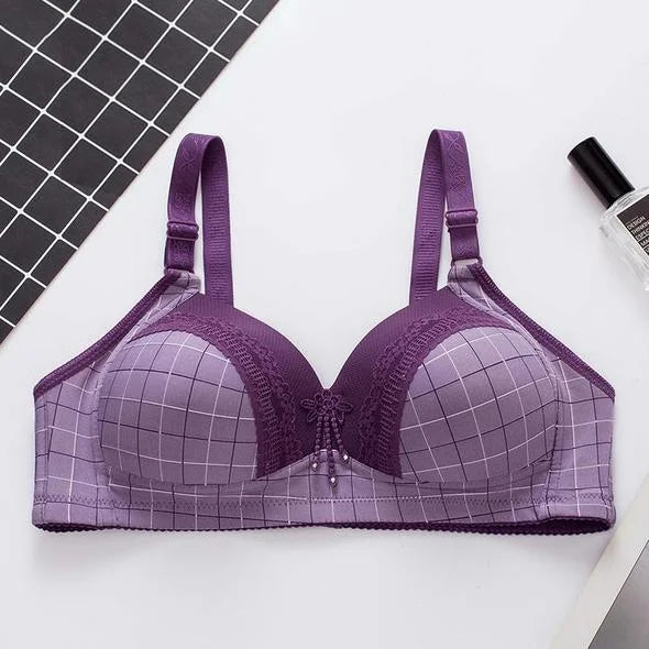 PACK OF 3 beautiful back comfort type no steel ring bra