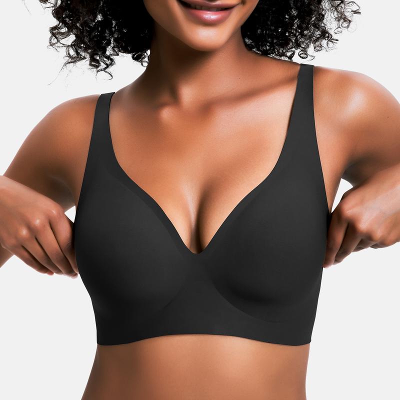 Pack of 3 Wireless Comfy Push Up Bra