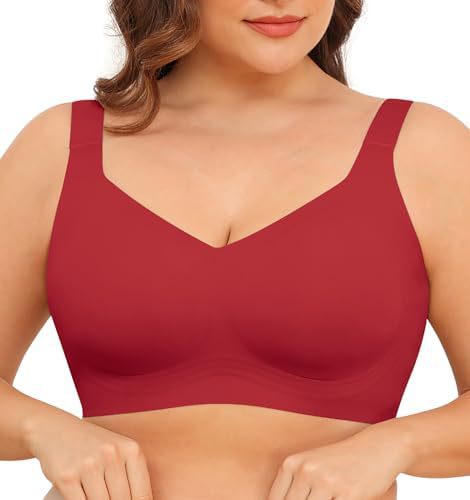 Pack of 3 Seamless Full Coverage Push Up No Underwire Bras