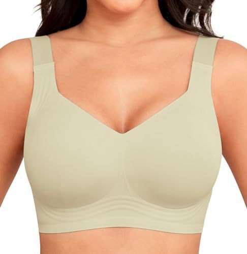 Pack of 3 Seamless Full Coverage Push Up No Underwire Bras
