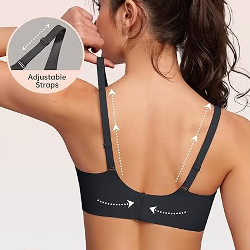 Pack of 3 Wireless Comfy Push Up Bra