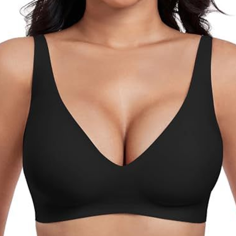 Pack of 3 Wireless Comfy Push Up Bra